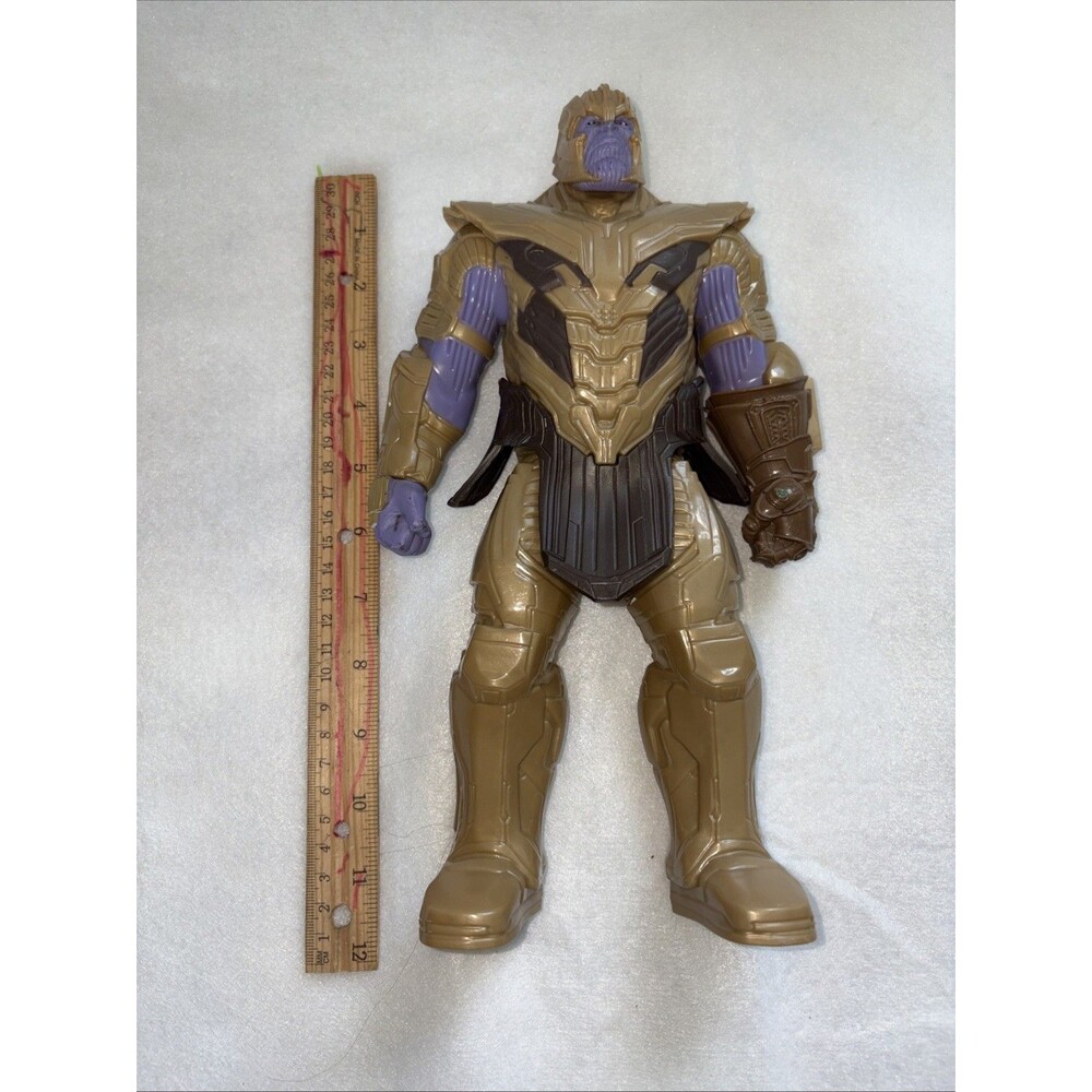 Marvel Avengers Thanos Action Figure Armor Infinity Gauntlet Toy Titan Hero